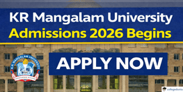 KR Mangalam University Admissions 2026 Begins Apply Now